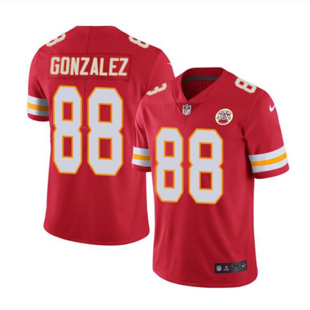 Men's Nike KansasCity Chiefs #88 Tony Gonzalez Stitched Vapor Untouchable Jersey